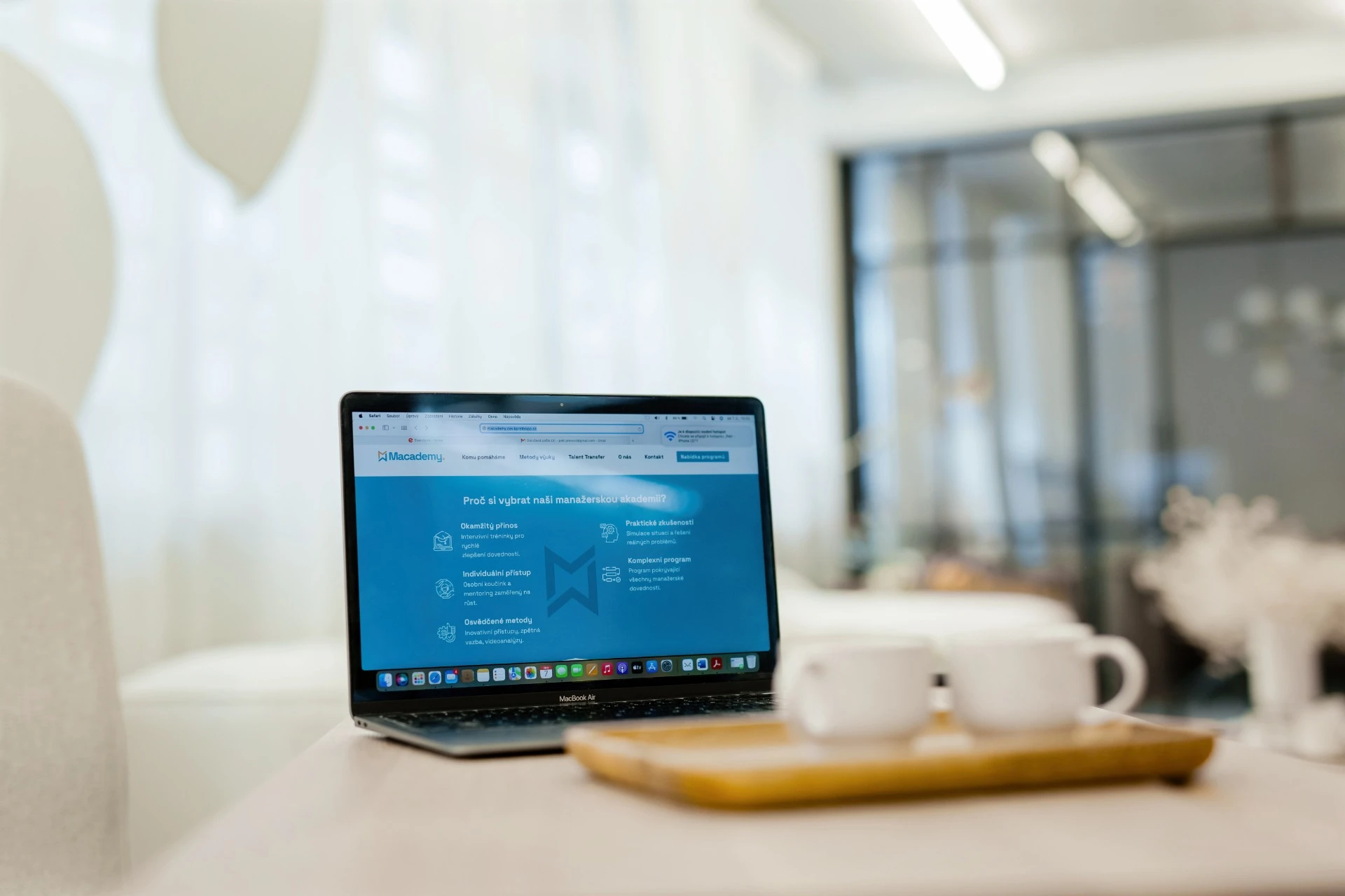 Příprava notebooku na byznys focení – Praha